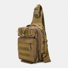 Heren Nylon Camouflage Multifunctionele Grote Capaciteit Outdoor Vissen Crossbody Tassen Borsttas Tactische Tas