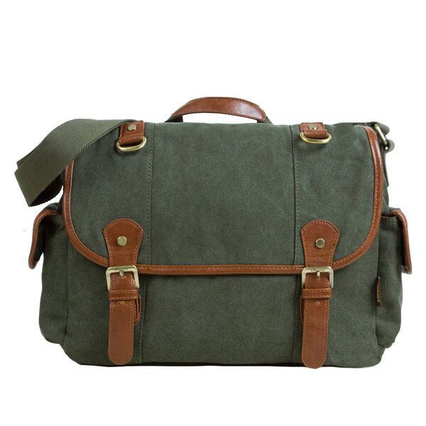 Casual Canvas Schoudertas Voor Heren Outdoor Messenger Bags