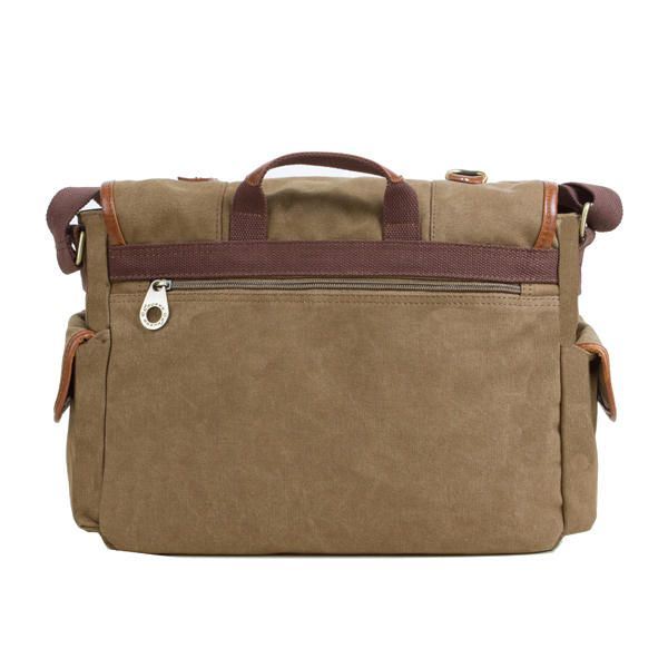 Casual Canvas Schoudertas Voor Heren Outdoor Messenger Bags