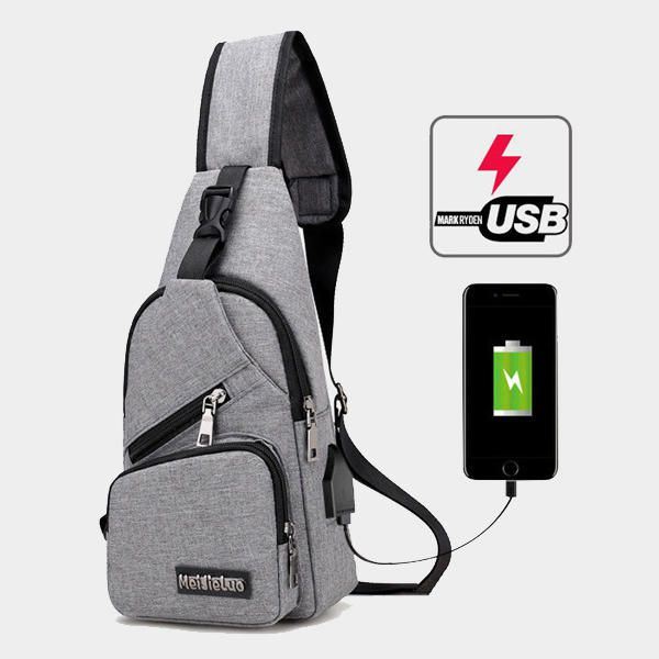 Casual Outdoor Travel Sling Bag Borsttas Voor Heren