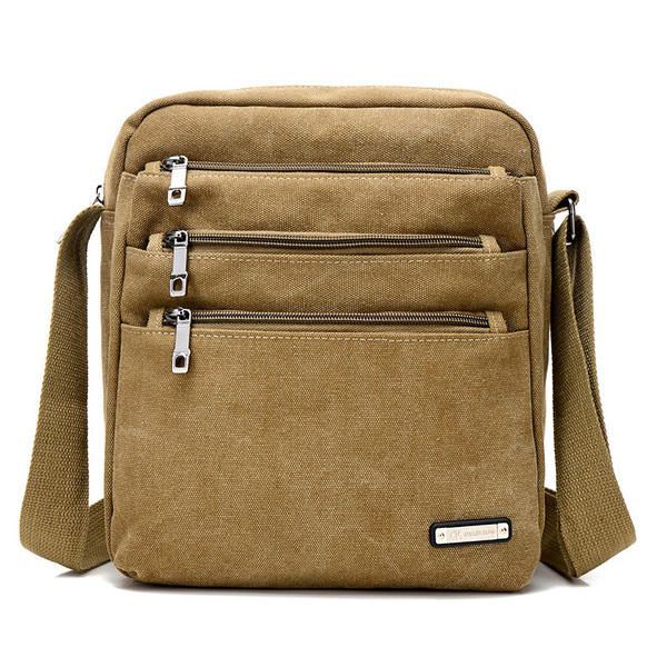 Heren Canvas Outdoor Leisure Crossbody Tassen