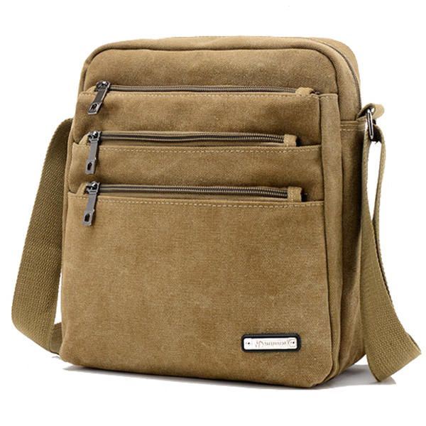 Heren Canvas Outdoor Leisure Crossbody Tassen