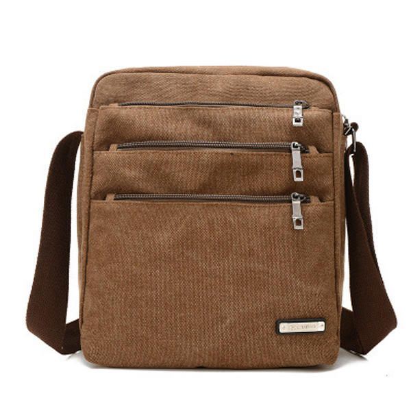 Heren Canvas Outdoor Leisure Crossbody Tassen