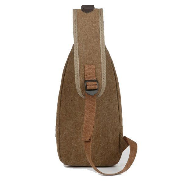 Heren Canvas Vrijetijdstas Crossbodytas Outdoor Reizen Multifunctioneel Ipad-pakket