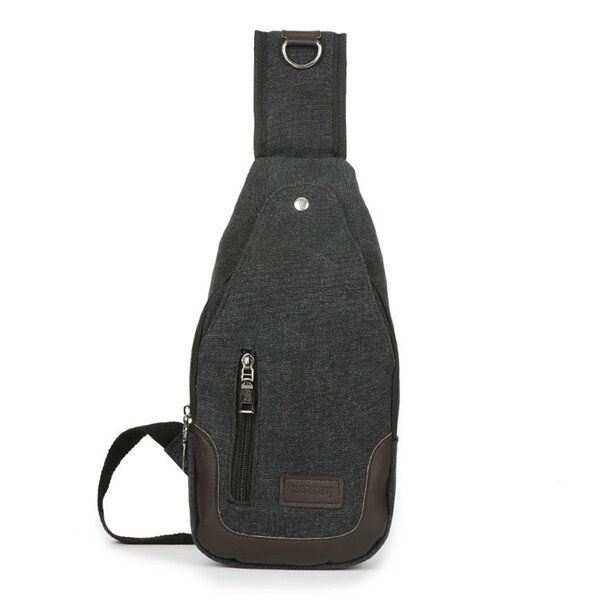 Heren Canvas Vrijetijdstas Crossbodytas Outdoor Reizen Multifunctioneel Ipad-pakket