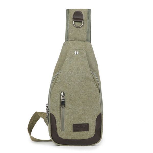 Heren Canvas Vrijetijdstas Crossbodytas Outdoor Reizen Multifunctioneel Ipad-pakket