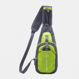 Heren Dames Nylon Crossbody Tas Borsttas Voor Outdoor