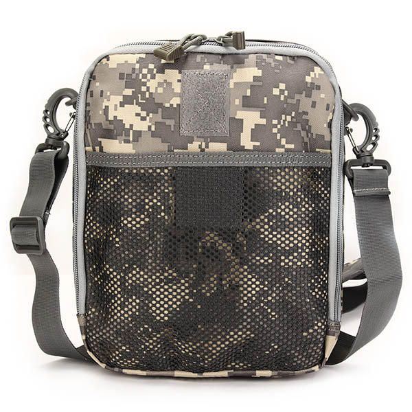 Heren Dames Nylon Sport Outdoor Tactische Leger Ipad Schouder Crossbody Tas