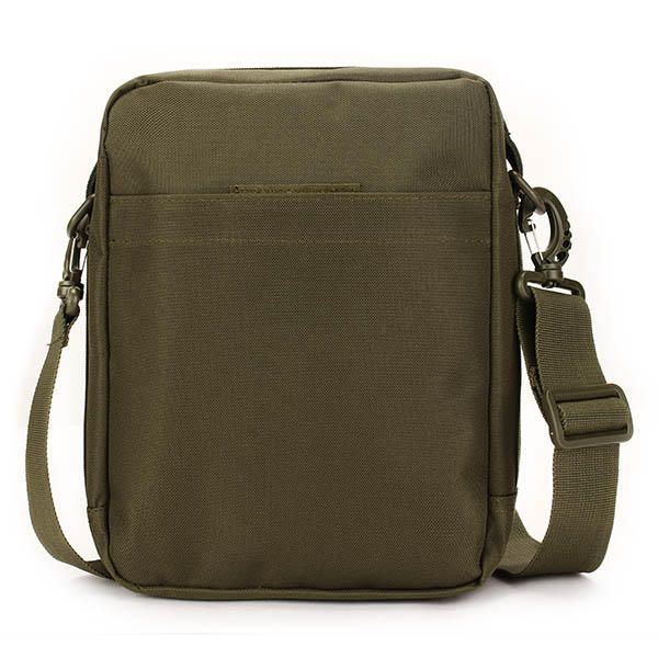 Heren Dames Nylon Sport Outdoor Tactische Leger Ipad Schouder Crossbody Tas