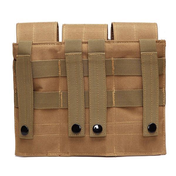 Heren Drop Leg Triple Mag Pouch Holder Molle Magazine Pouch Cartridge Clip Pouch