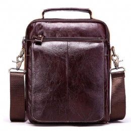 Heren Lederen Zakelijke Casual Vintage Tas