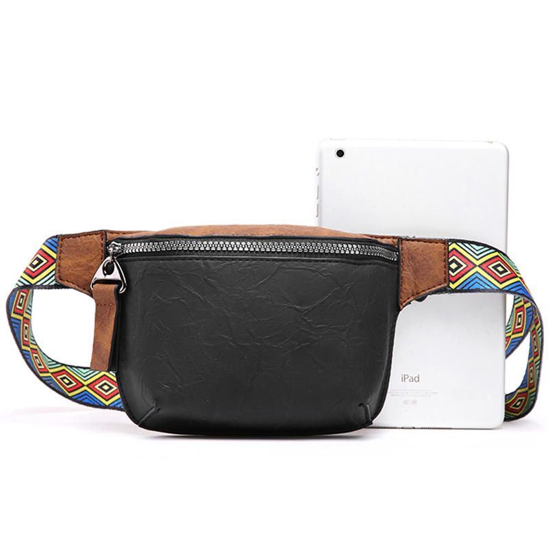 Heren Mode Toevallige Telefoon Tas Etnische Band Hiphop Borst Crossbody Tas: