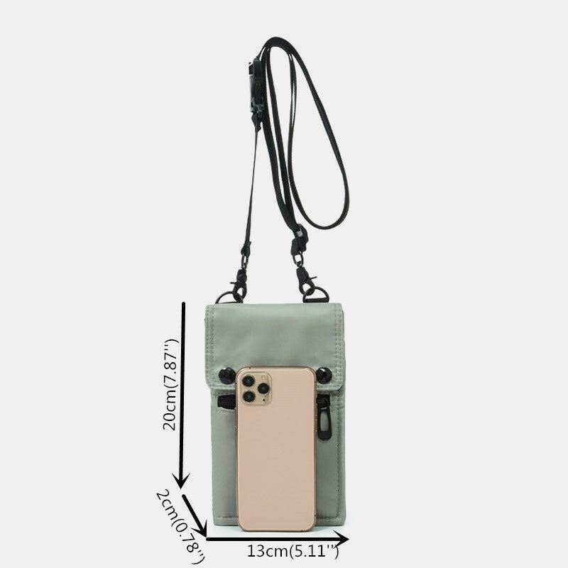 Heren Multi-carry Uitbreidbare Multifunctionele Waterdichte Casual Telefoon Tas Crossbody Tas Sling Bag