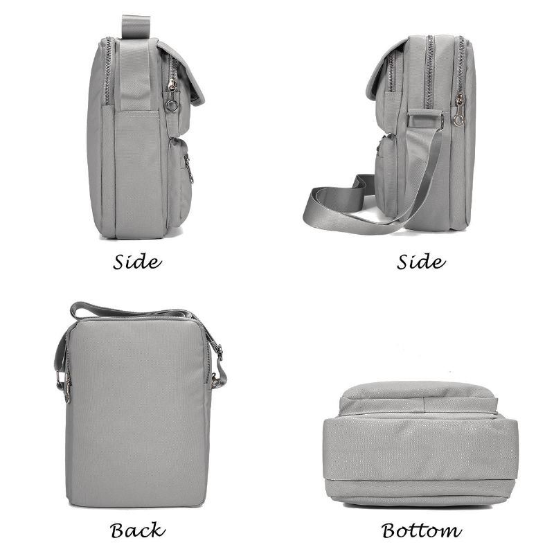 Heren Multifunctionele Canvas Crossbody Tas Handtas