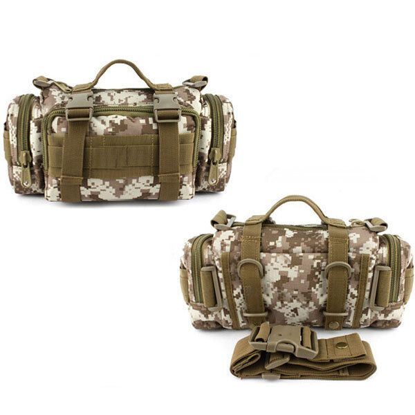 Heren Multifunctionele Tactische Outdoor Camouflage Crossbody Borst Heuptas