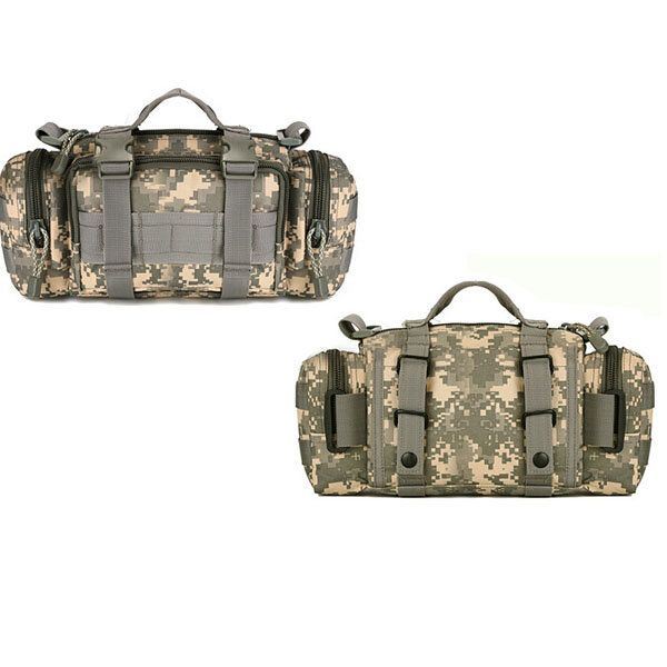 Heren Multifunctionele Tactische Outdoor Camouflage Crossbody Borst Heuptas