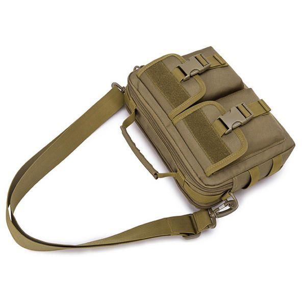 Heren Nieuwe Canvas Tactische Camo Casual Crossbody Tas