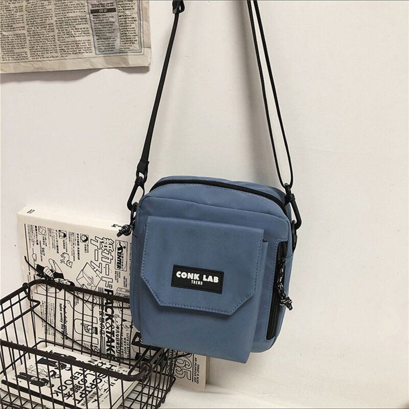 Heren Nylon Hiphop Brethable All-match Crossbody Bag Schoudertas