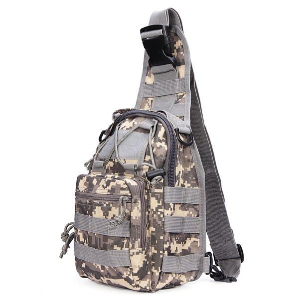 Heren Outdoor Sport Crossbody Sling Schoudertas Borsttas