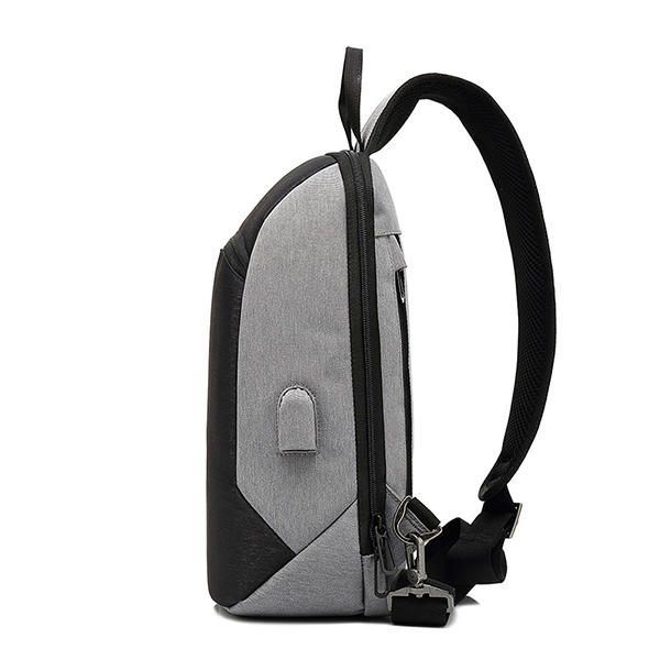 Heren Oxford Casual Usb Opladen Anti-diefstal Outdoor Riding Cro