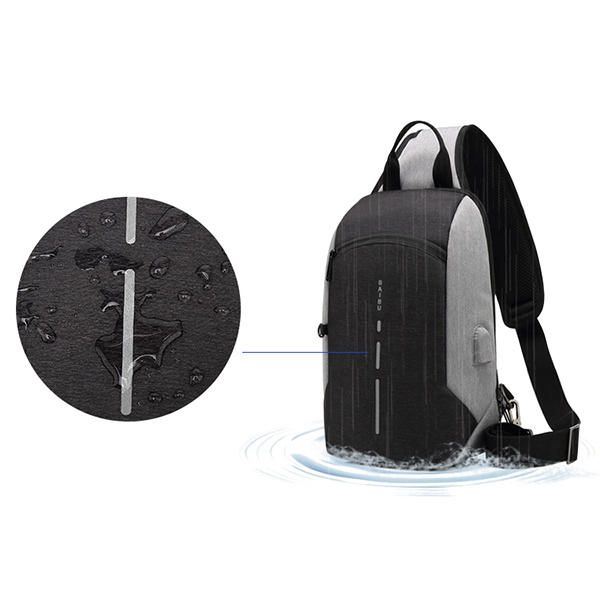 Heren Oxford Casual Usb Opladen Anti-diefstal Outdoor Riding Cro