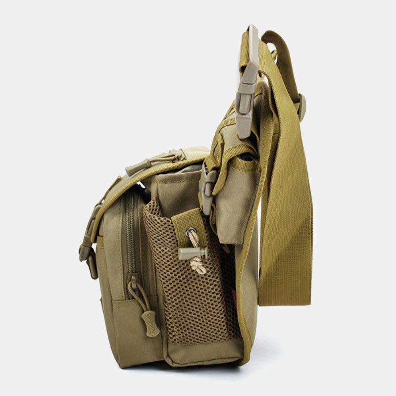 Heren Oxford Outdoor Riding Sport Camo Waterdicht Grote Capaciteit Crossbody Tas Heuptas Zadeltas