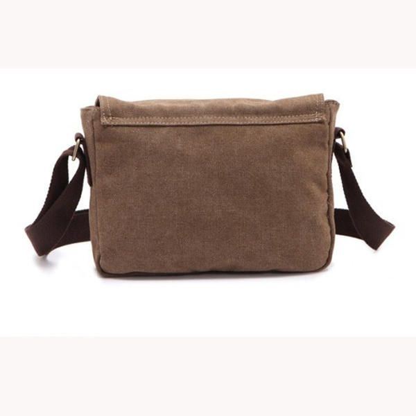 Heren Retro Crossbody Tas Canvas Schoudertas Messenger