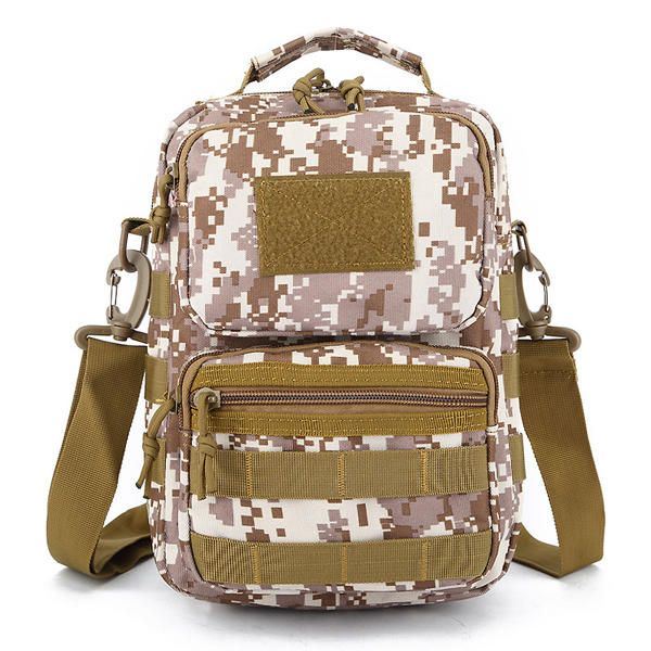 Heren Tactische Crossboby Tas Camouflage Waterbestendig Outdooors Schoudertas Handtas