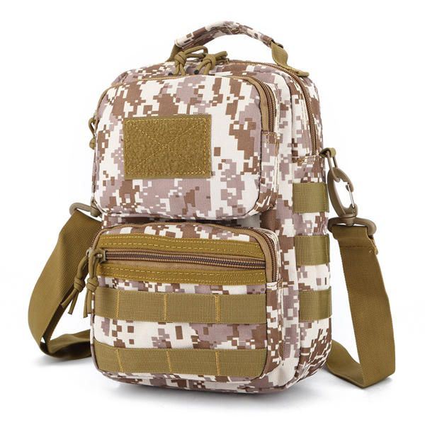 Heren Tactische Crossboby Tas Camouflage Waterbestendig Outdooors Schoudertas Handtas