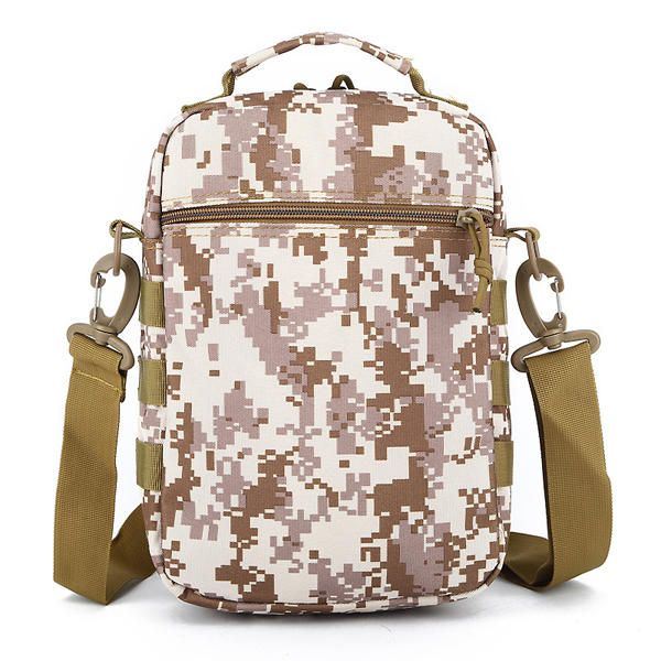 Heren Tactische Crossboby Tas Camouflage Waterbestendig Outdooors Schoudertas Handtas