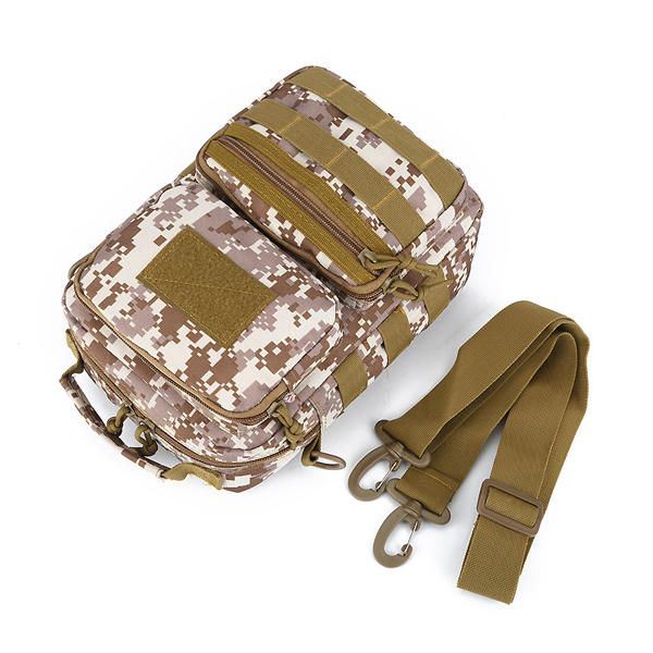 Heren Tactische Crossboby Tas Camouflage Waterbestendig Outdooors Schoudertas Handtas