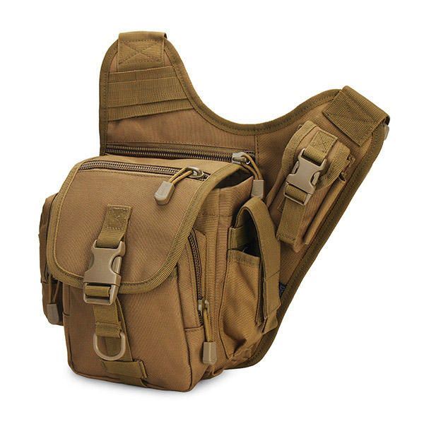 Heren Tactische Wandelen Outdoor Reizen Messenger Schoudertassen