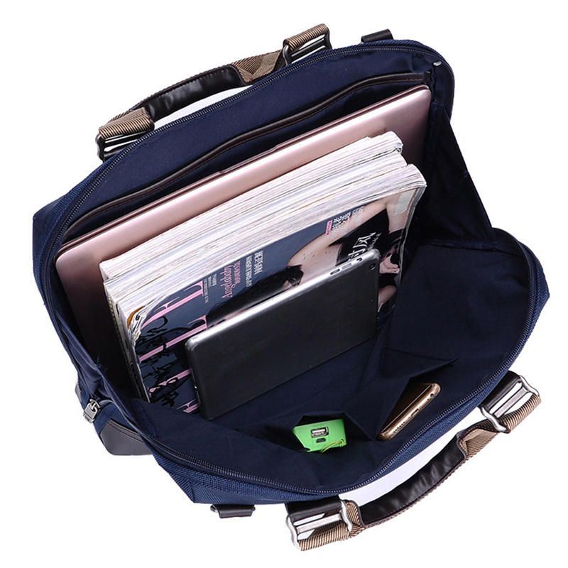 Heren Waterdichte Laptoptas Handtas Crossbody Tas