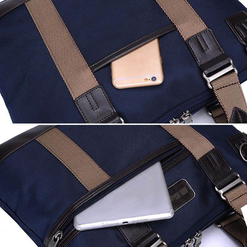 Heren Waterdichte Laptoptas Handtas Crossbody Tas