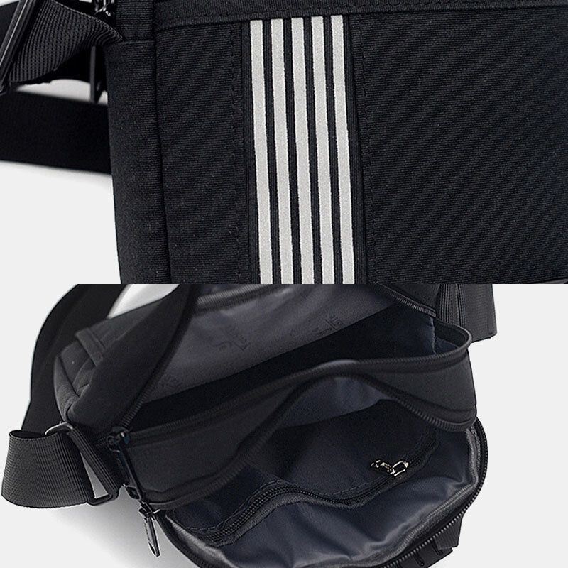 Heren Waterdichte Lichtgewicht Schoudertas Crossbody Tas Messenger Bag Voor Buiten