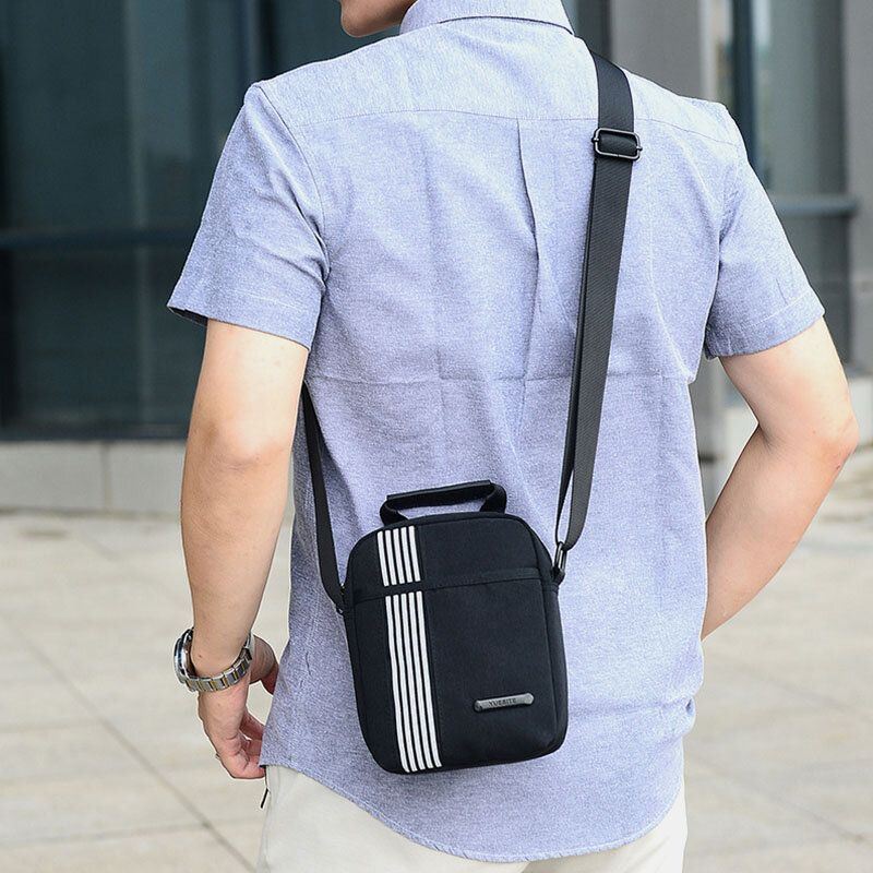 Heren Waterdichte Lichtgewicht Schoudertas Crossbody Tas Messenger Bag Voor Buiten