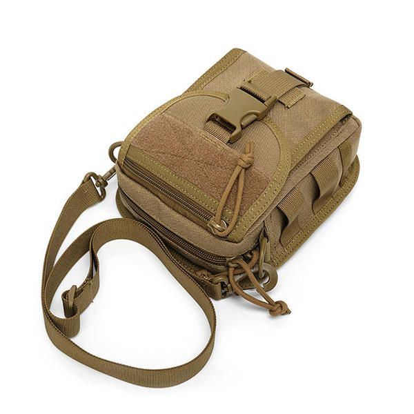 Legerstijl Nylon Tactische Heren Schoudertas Messenger Bag Voor Sport Reizen Wandelen