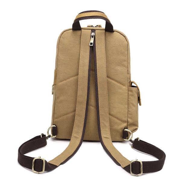 Multifunctionele Canvas Casual Tas Voor Heren Schoudertas Schoudertas