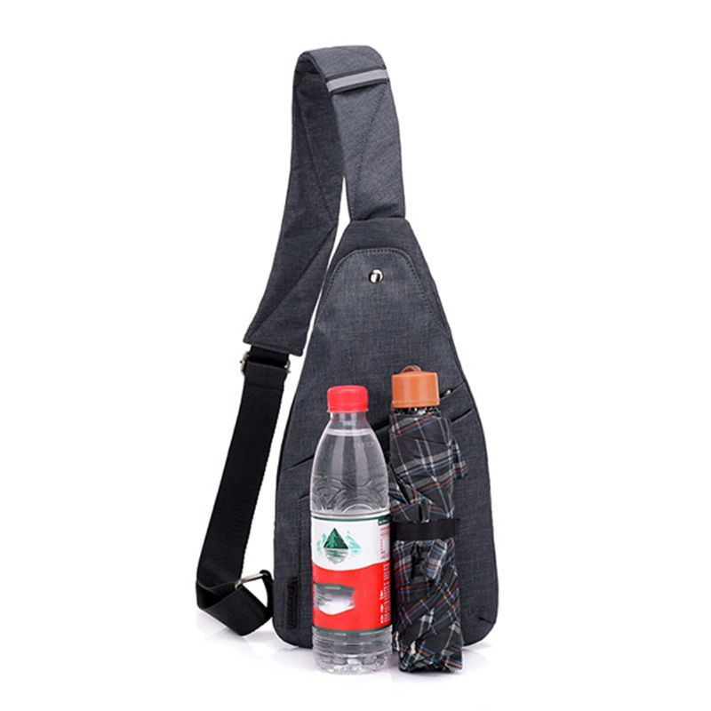 Oxford Anti-diefstal Waterafstotende Outdoor Travel Sling Bag Borsttas Crossbodytas Voor Heren