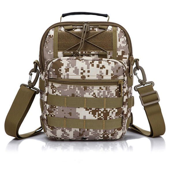 Tactical Camping Outdoor Sport Borsttas Crossbody Schoudertas Voor Heren