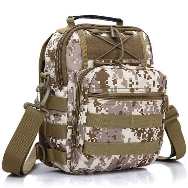 Tactical Camping Outdoor Sport Borsttas Crossbody Schoudertas Voor Heren