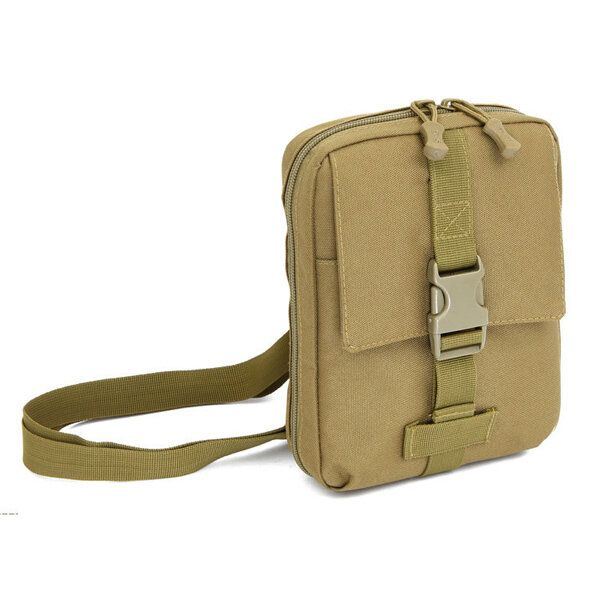 Tactische Nylon Multifunctionele Mini-gereedschapstas Voor Heren Crossbody-tas Ipad-schoudertas