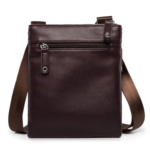 Vintage Zakelijke Casual Multifunctionele Crossbodytas Voor Heren