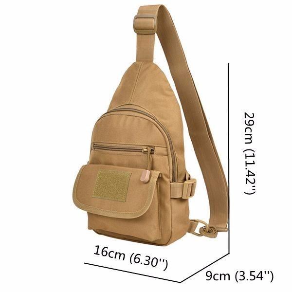 Waterdichte Nylon Crossbody Tas Outdoor Schoudertas Casual Borsttas Voor Heren