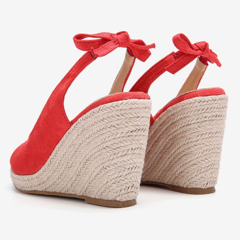 Dames Comfortabele Ademende Slingback Casual Wedges Sandalen