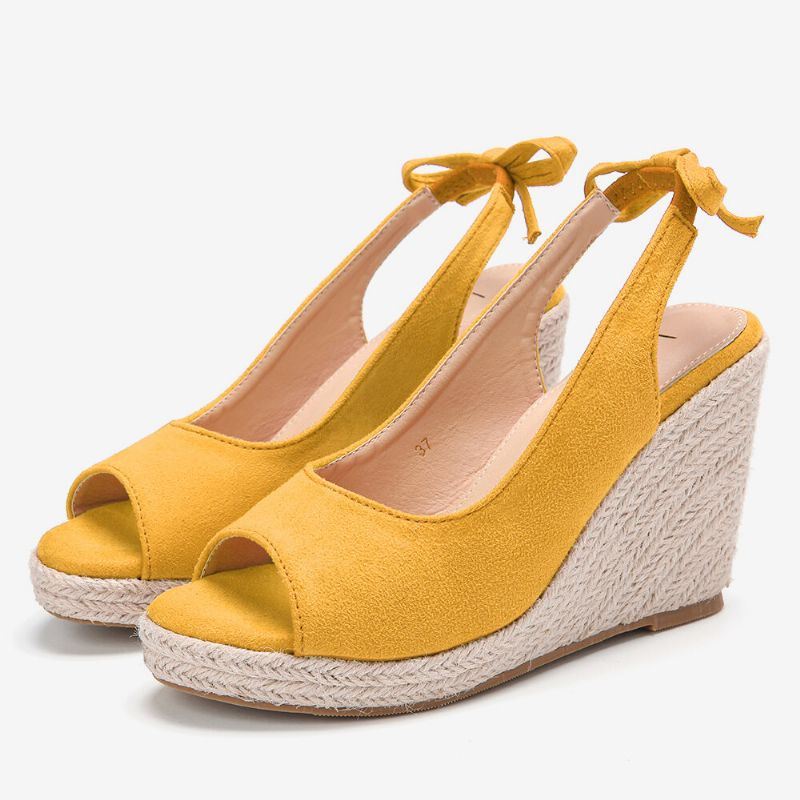 Dames Comfortabele Ademende Slingback Casual Wedges Sandalen