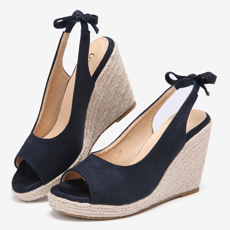 Dames Comfortabele Ademende Slingback Casual Wedges Sandalen