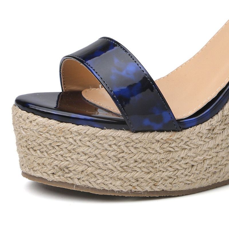 Espadrille-sandalen Met Luipaardprint Voor Dames