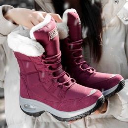 Dames Antislip Pluche Voering Warme Snowboots