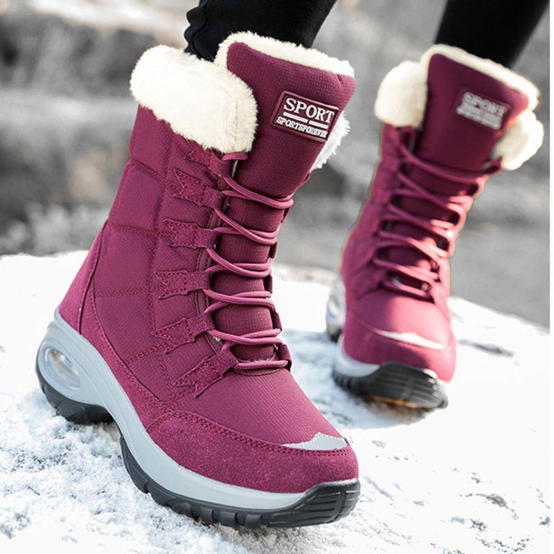 Dames Antislip Pluche Voering Warme Snowboots